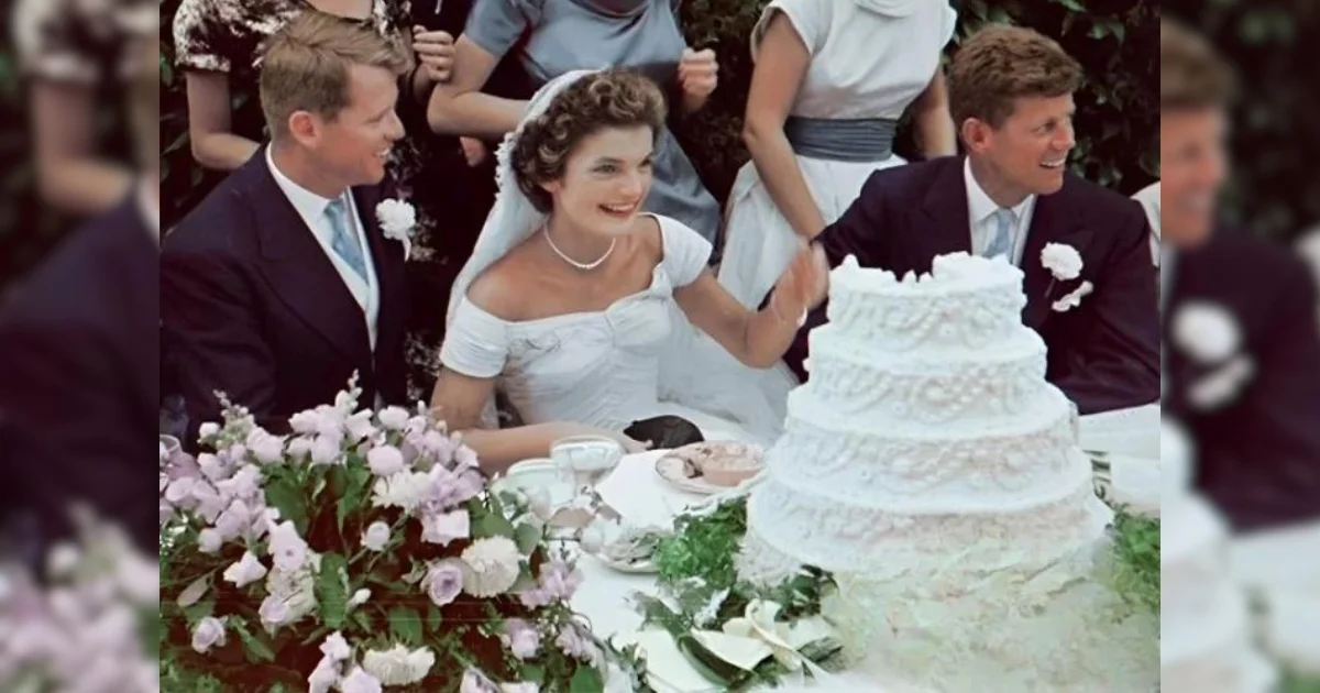 Future President JFK's Wedding Day: 12 Sep. 1953